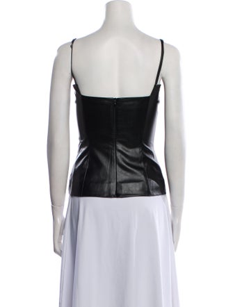 Emilia Wickstead Square Neckline Sleeveless Top