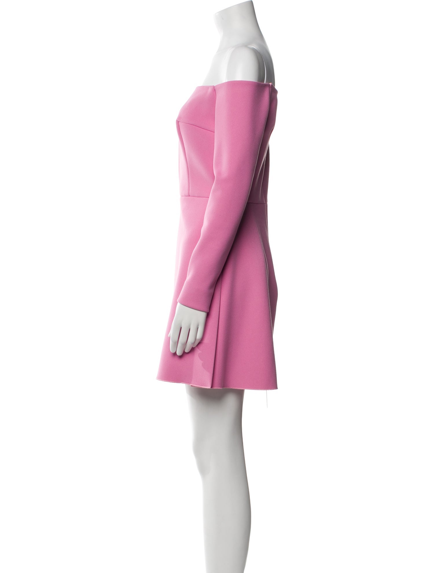 Emilia Wickstead Off-The-Shoulder Mini Dress