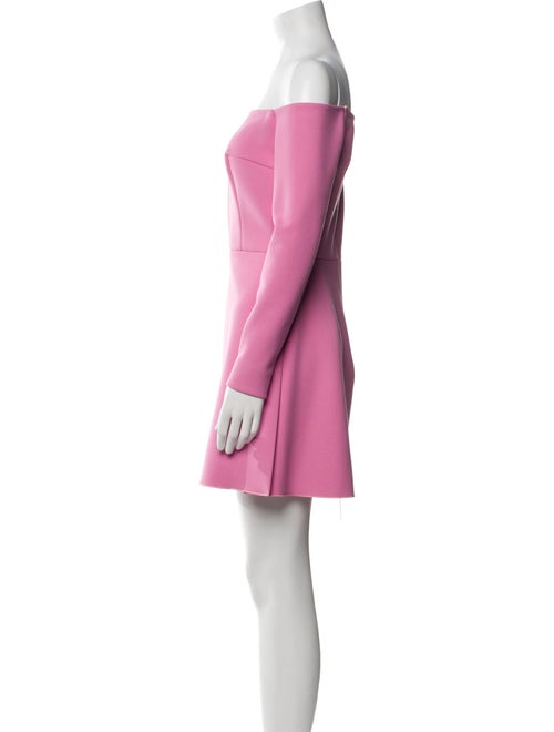 Emilia Wickstead Off-The-Shoulder Mini Dress