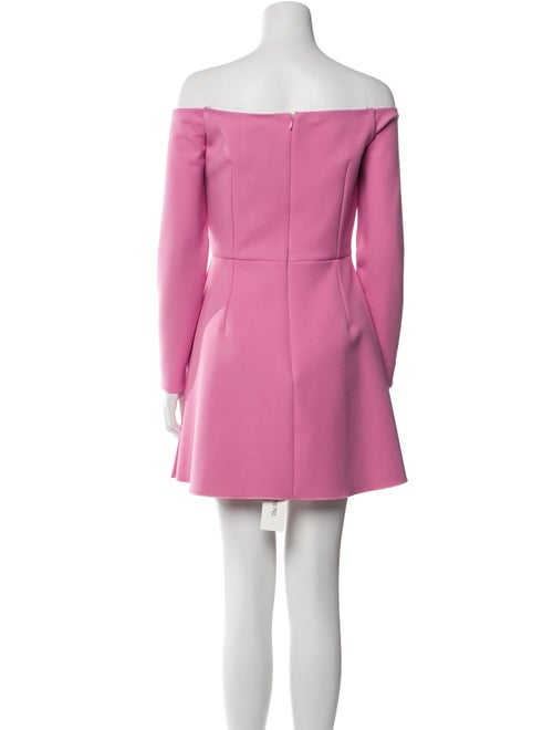 Emilia Wickstead Off-The-Shoulder Mini Dress