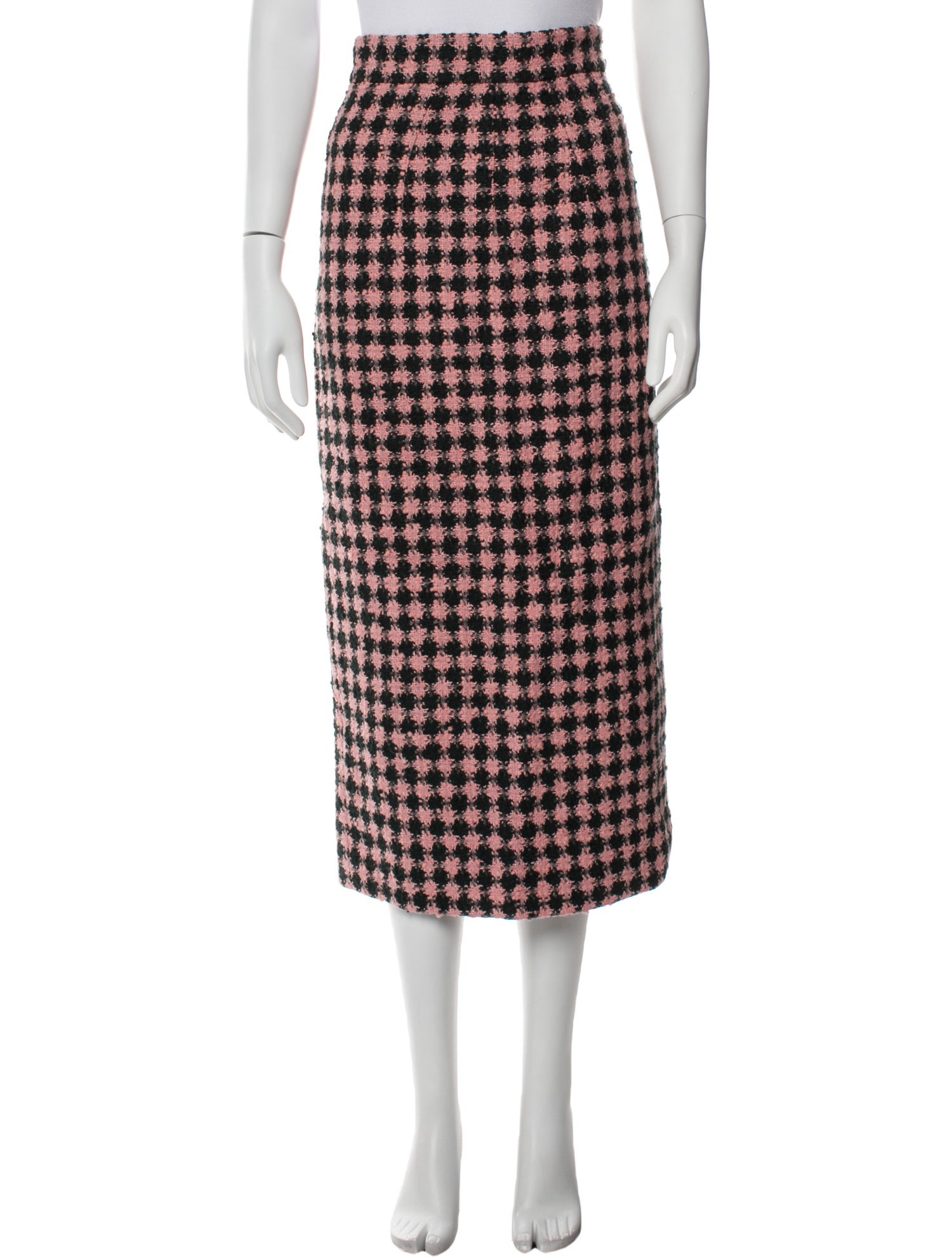 Emilia Wickstead Tweed Pattern Midi Length Skirt w/ Tags