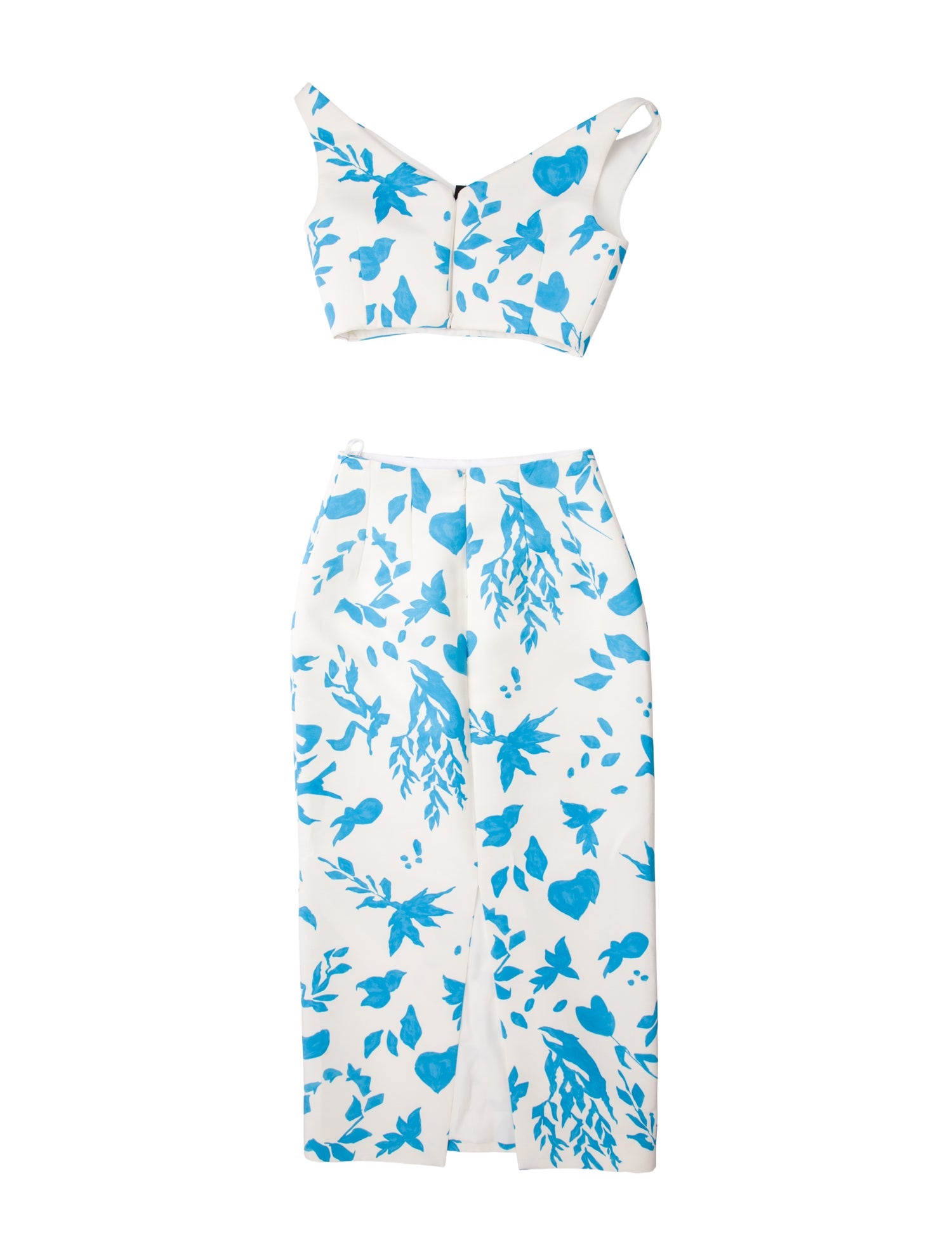 Emilia Wickstead Printed Skirt Set w/ Tags