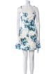 Emilia Wickstead Floral Print Mini Dress