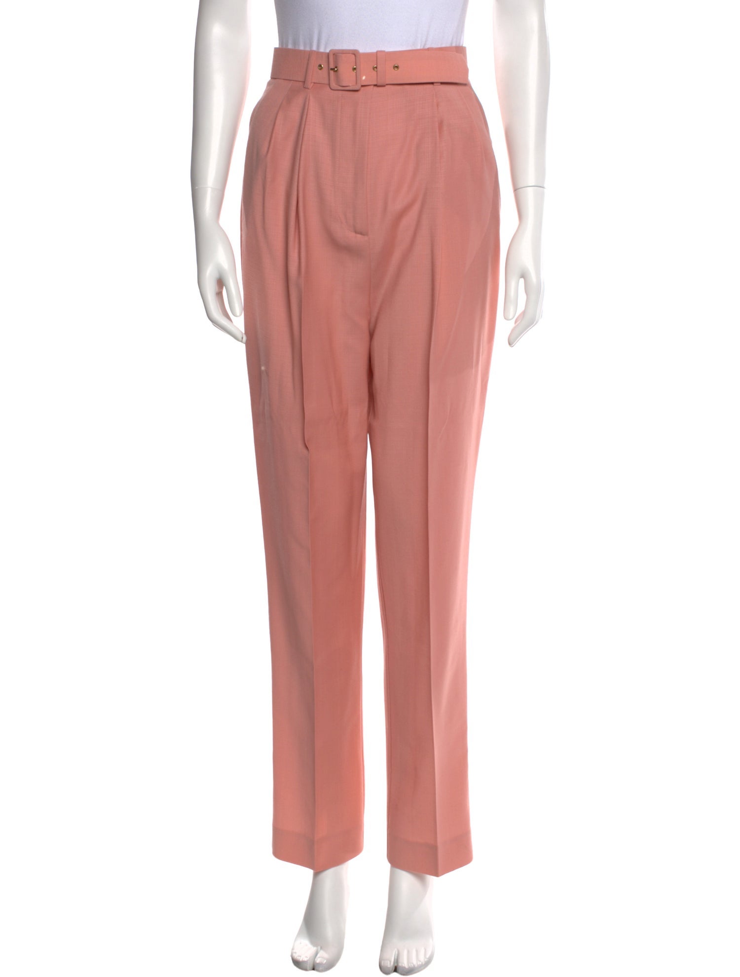 Emilia Wickstead Virgin Wool Straight Leg Pants w/ Tags