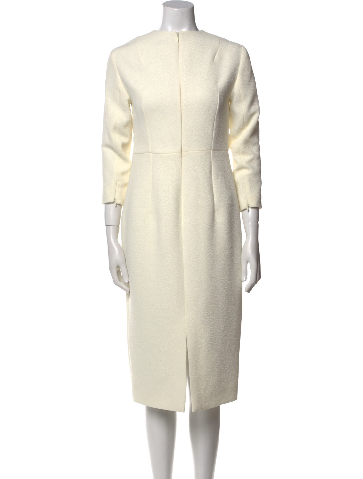 Emilia Wickstead Crew Neck Midi Length Dress