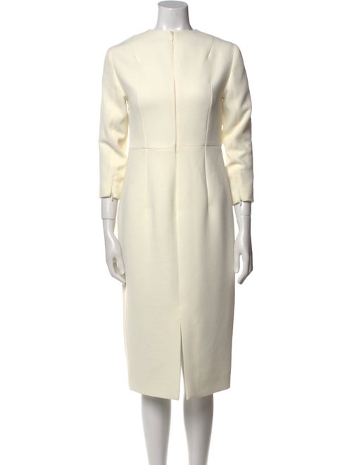 Emilia Wickstead Crew Neck Midi Length Dress