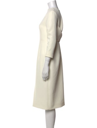 Emilia Wickstead Crew Neck Midi Length Dress