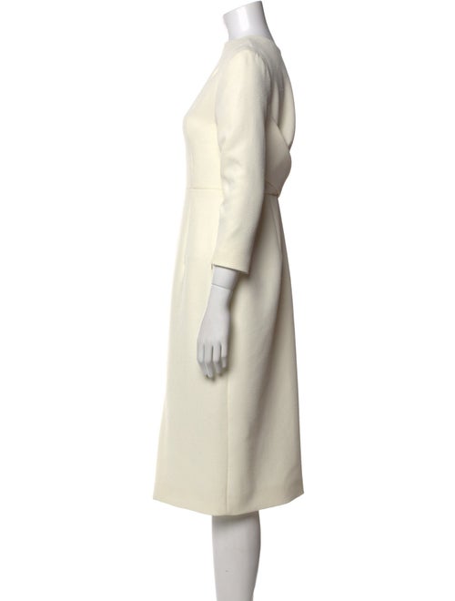 Emilia Wickstead Crew Neck Midi Length Dress