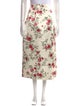 Emilia Wickstead Floral Print Midi Length Skirt