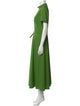 Emilia Wickstead Mock Neck Long Dress