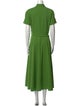 Emilia Wickstead Mock Neck Long Dress