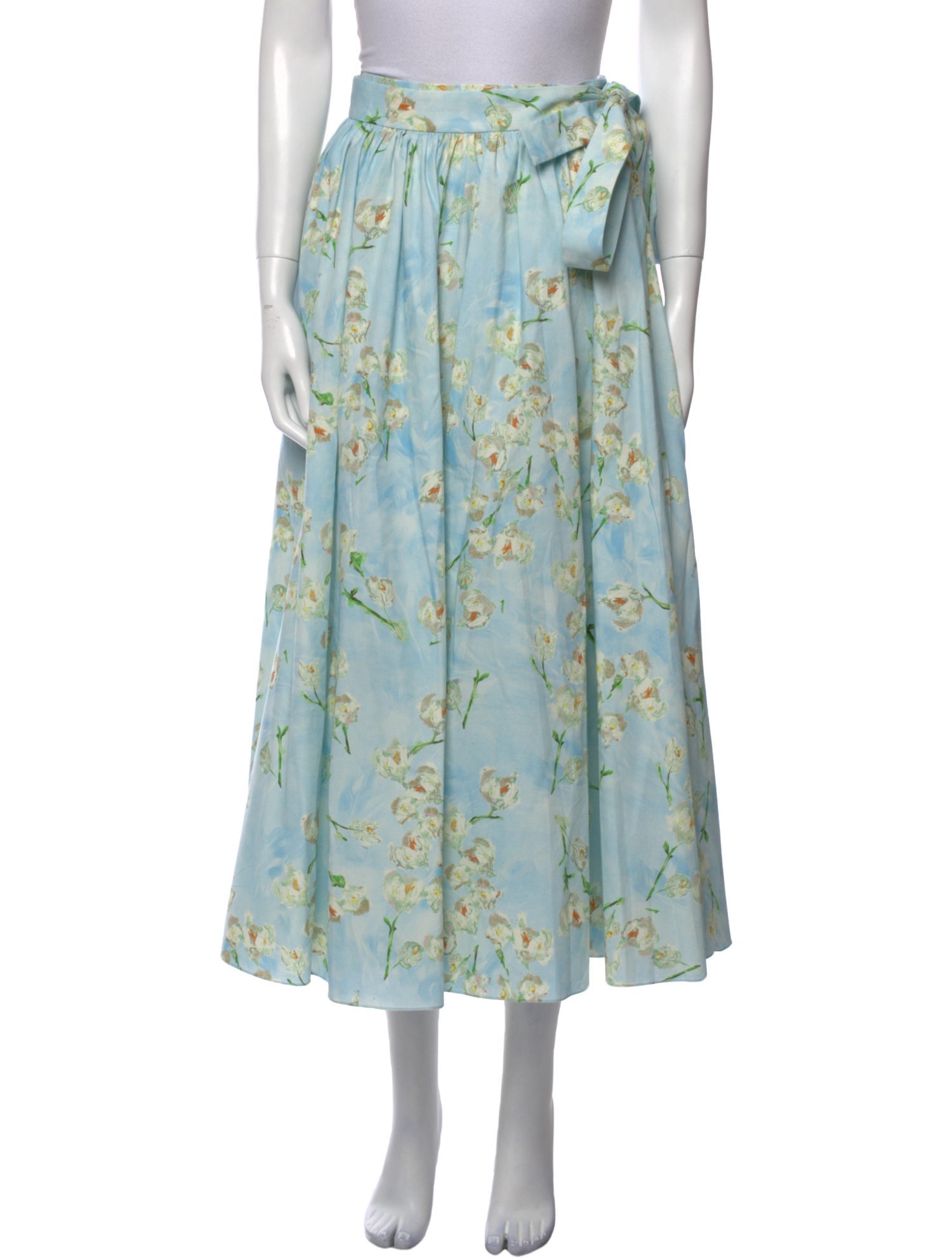 Emilia Wickstead Printed Midi Length Skirt