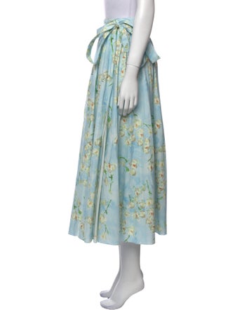 Emilia Wickstead Printed Midi Length Skirt