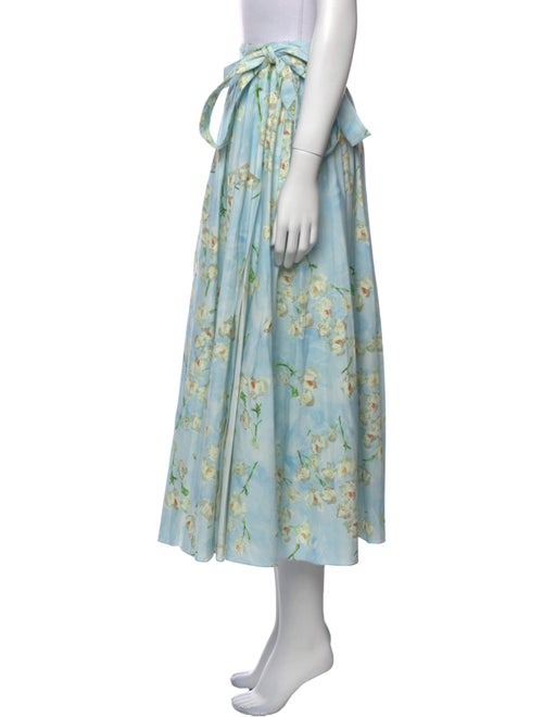Emilia Wickstead Printed Midi Length Skirt