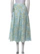 Emilia Wickstead Printed Midi Length Skirt