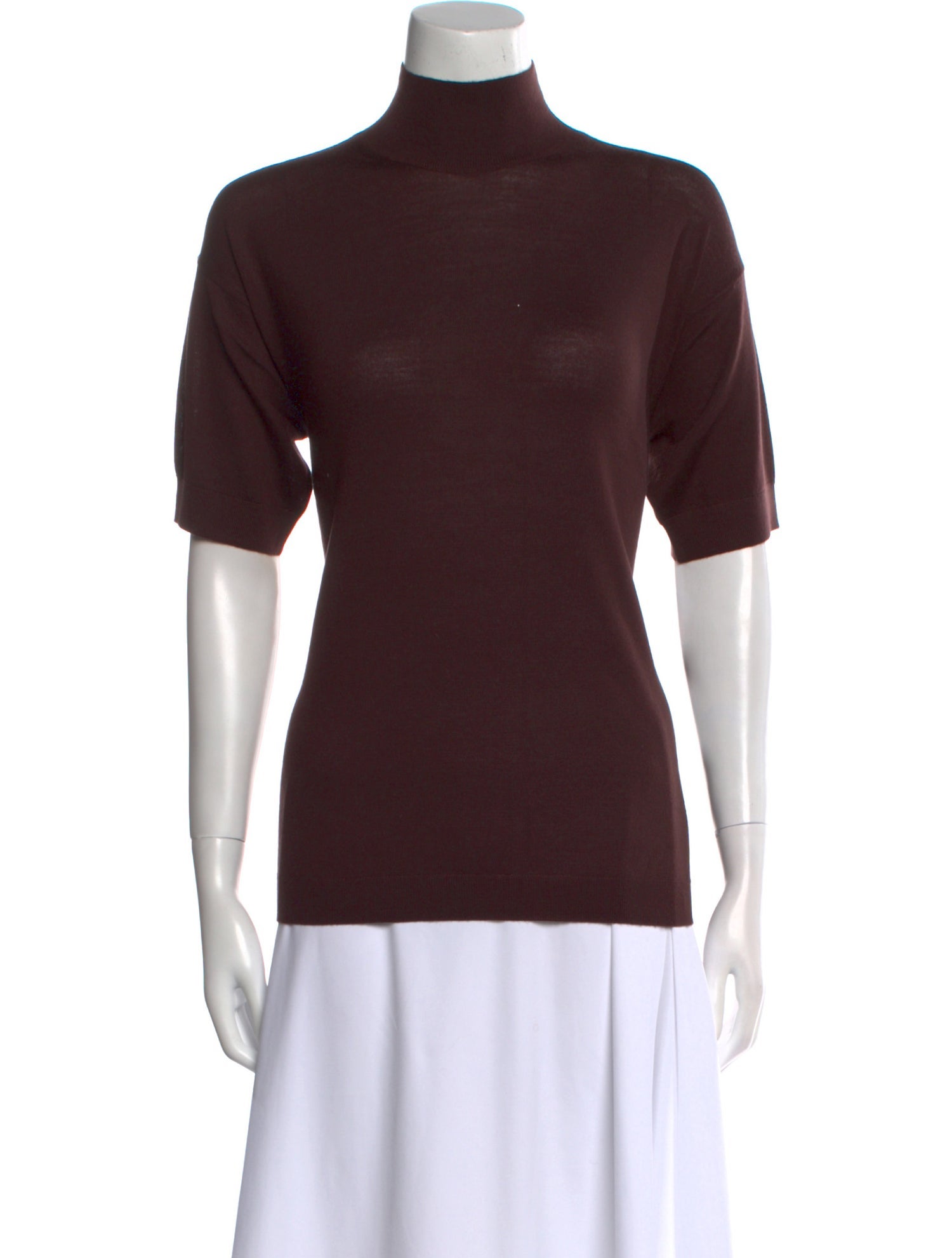 Emilia Wickstead Wool Turtleneck Top w/ Tags