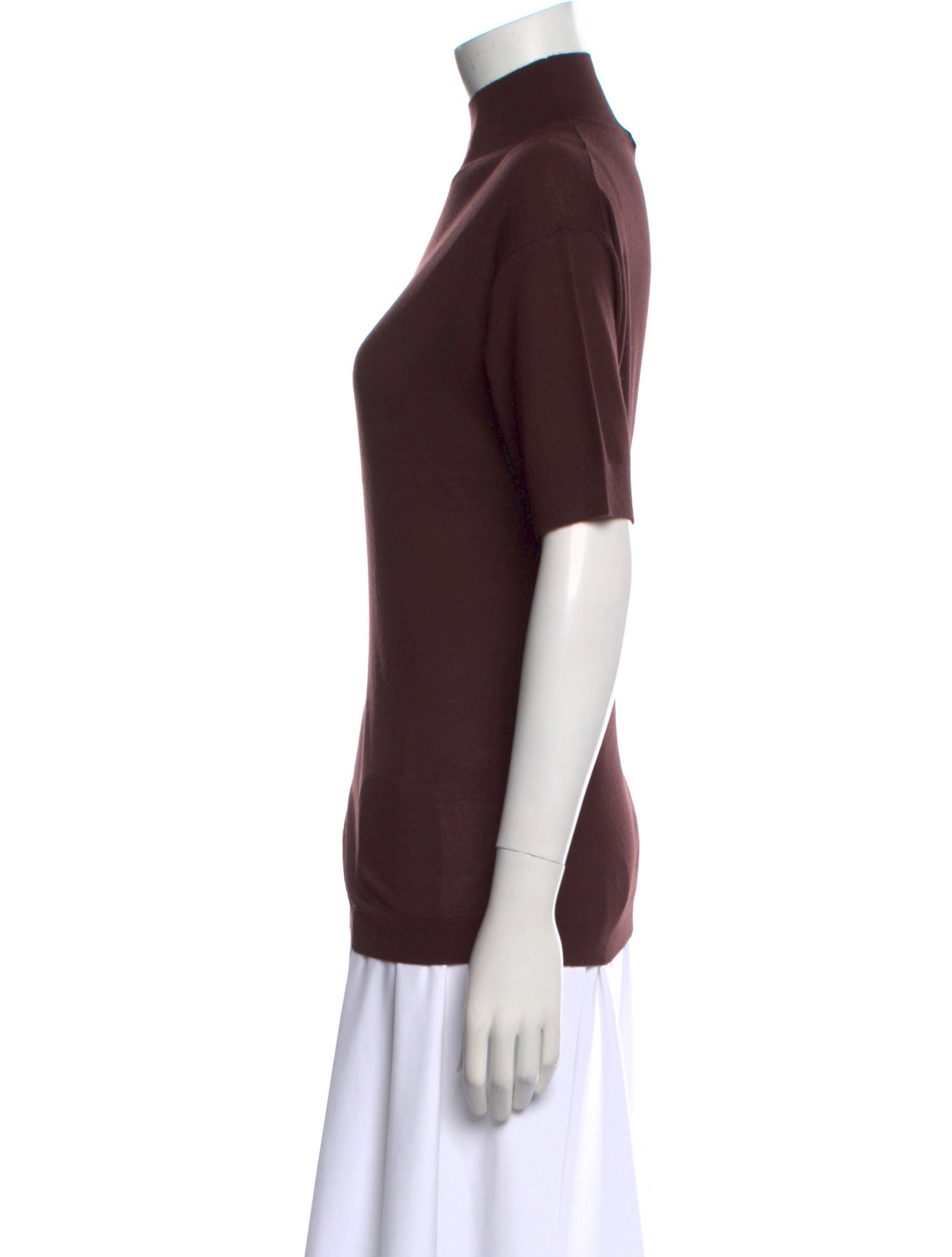 Emilia Wickstead Wool Turtleneck Top w/ Tags