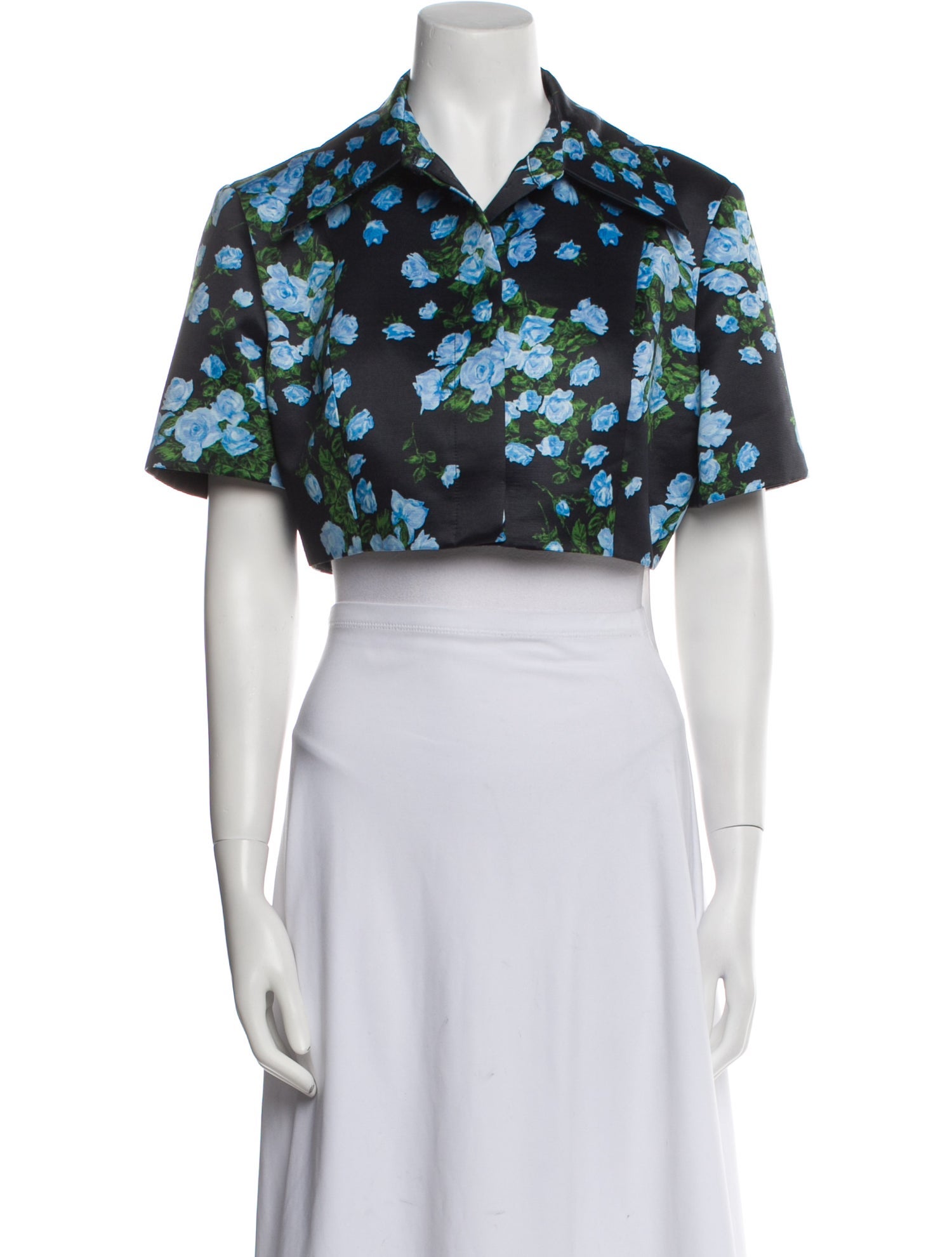 Emilia Wickstead Floral Print Bolero
