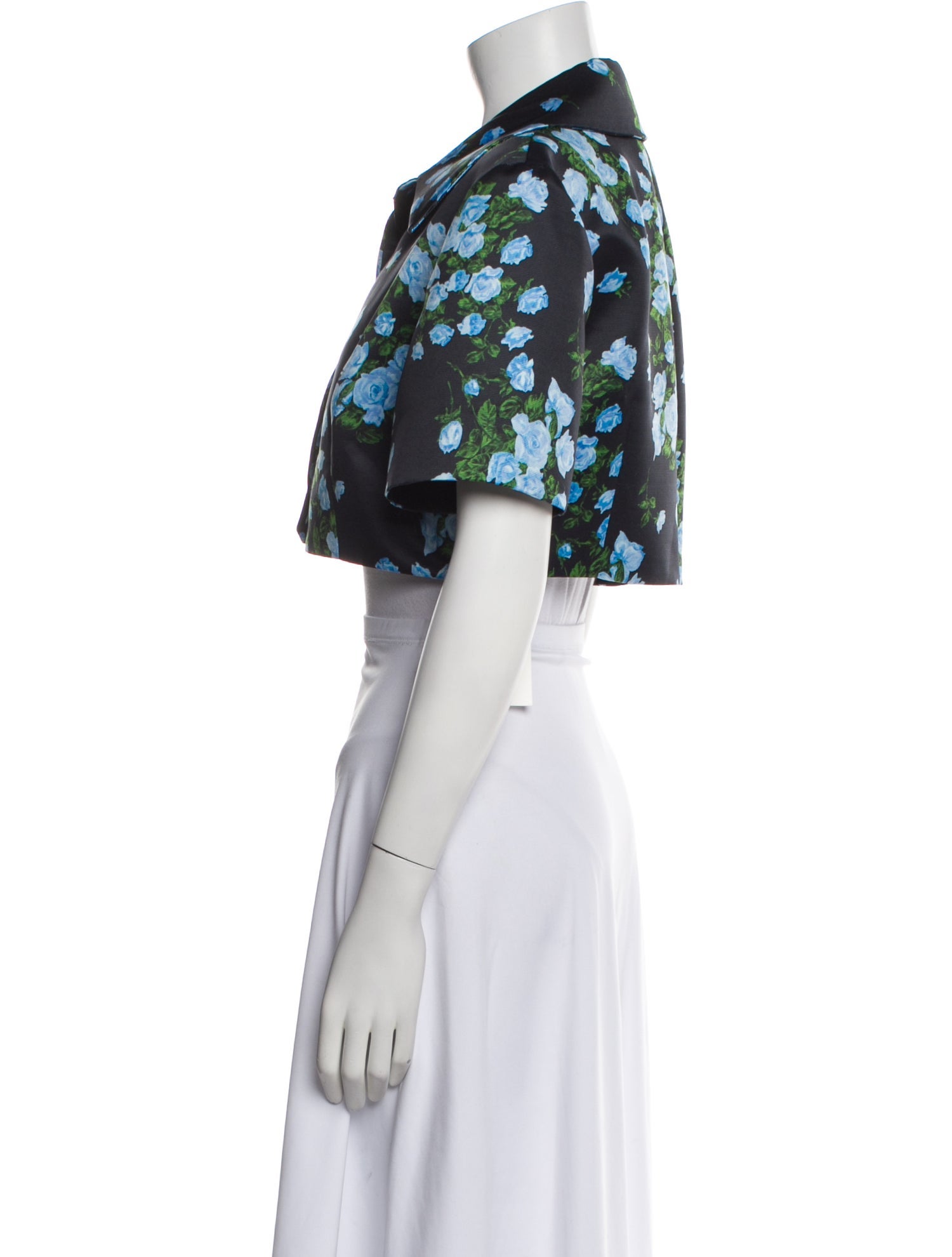 Emilia Wickstead Floral Print Bolero