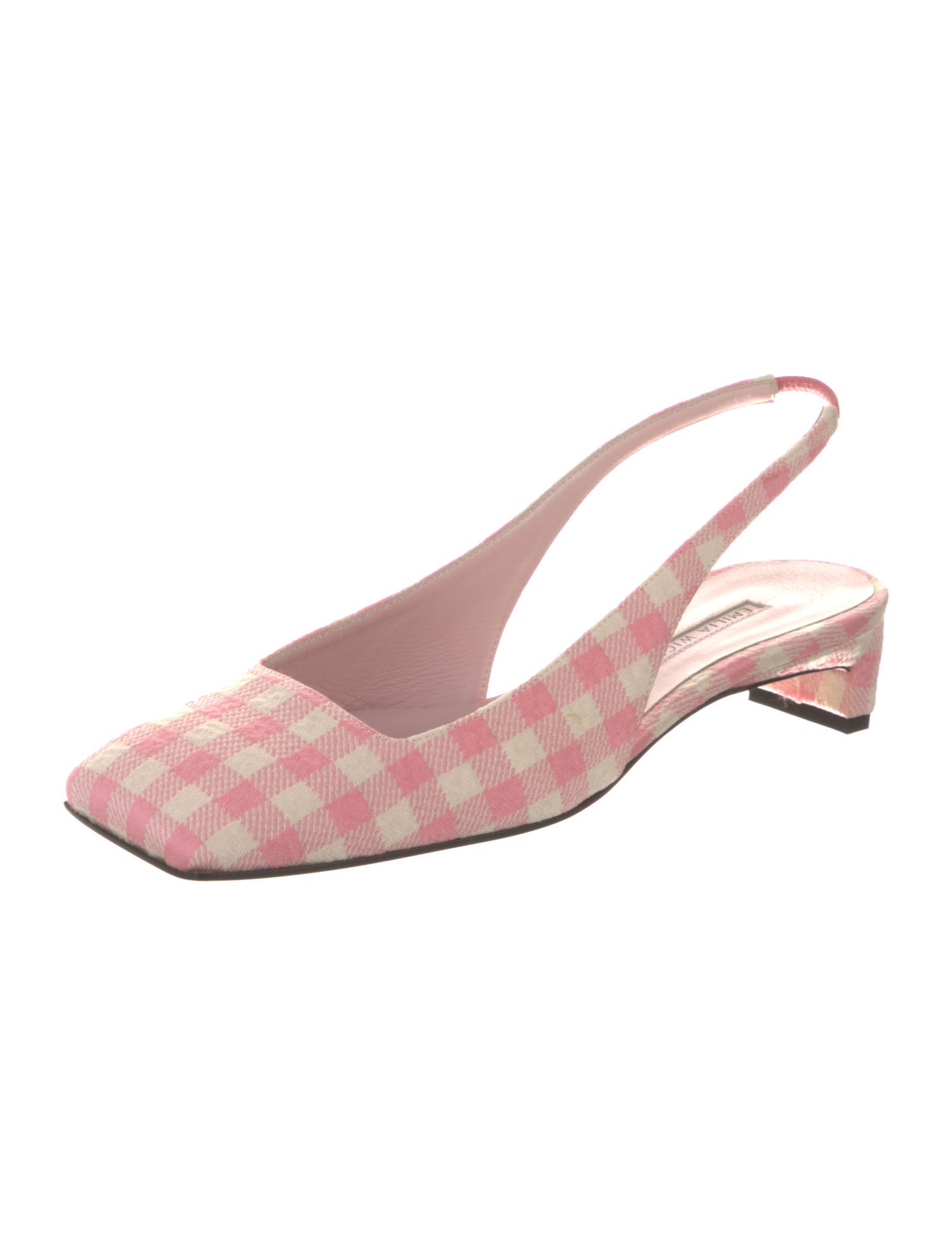 Emilia Wickstead Printed Slingback Pumps