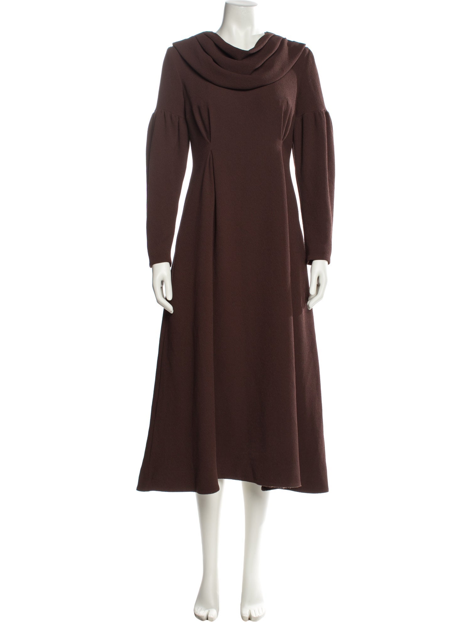 Emilia Wickstead Cowl Neck Long Dress w/ Tags
