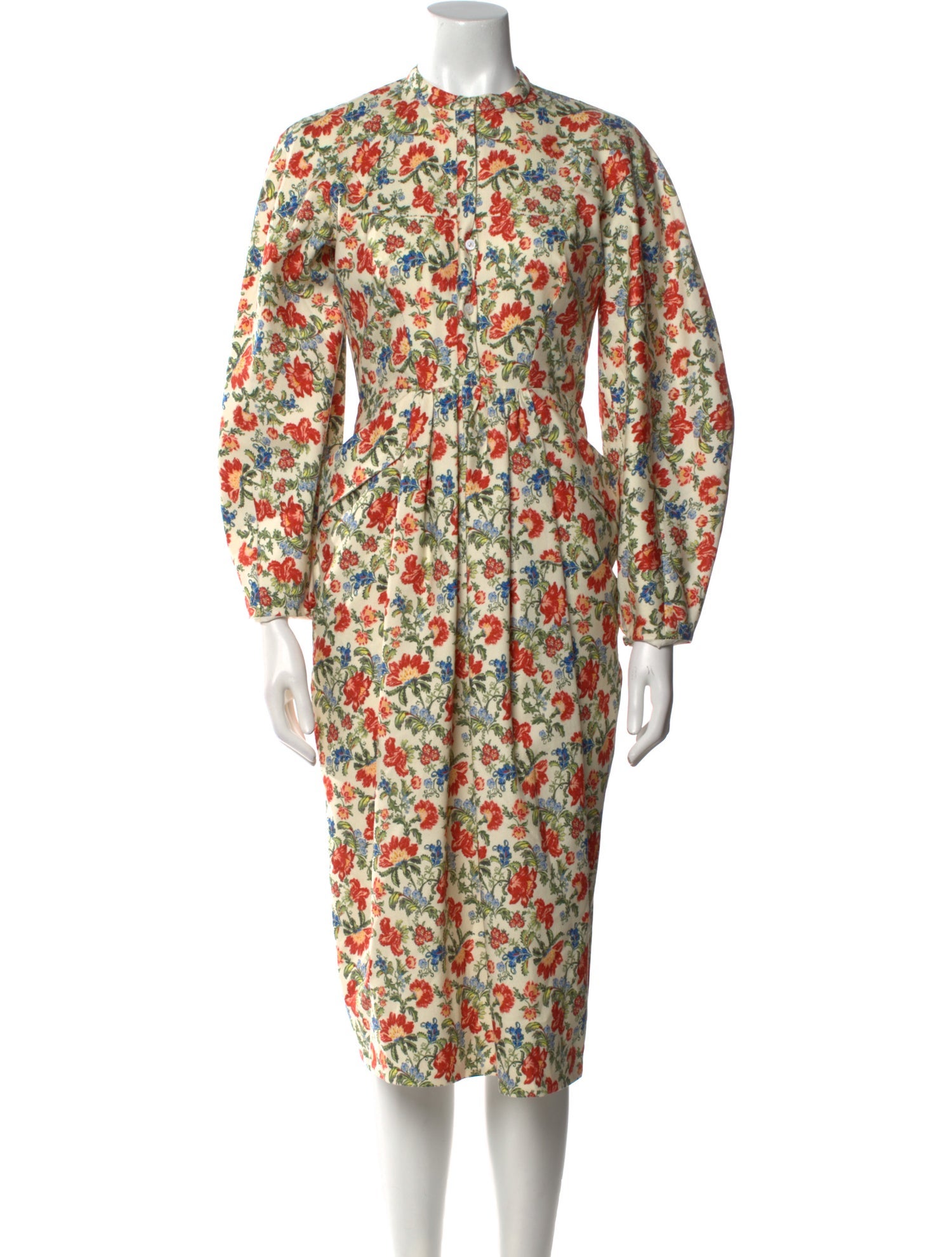 Emilia Wickstead Silk Midi Length Dress