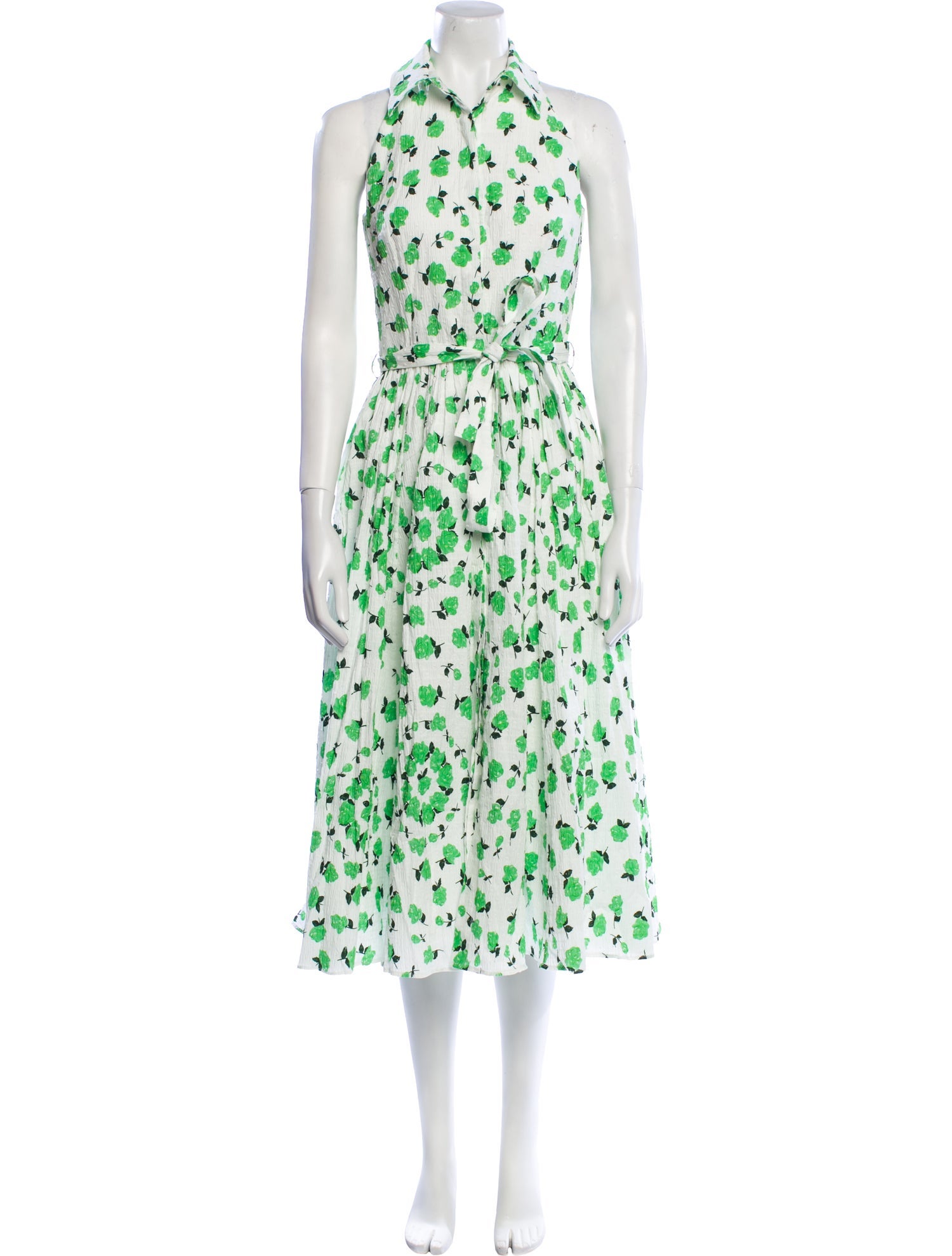 Emilia Wickstead Floral Print Long Dress