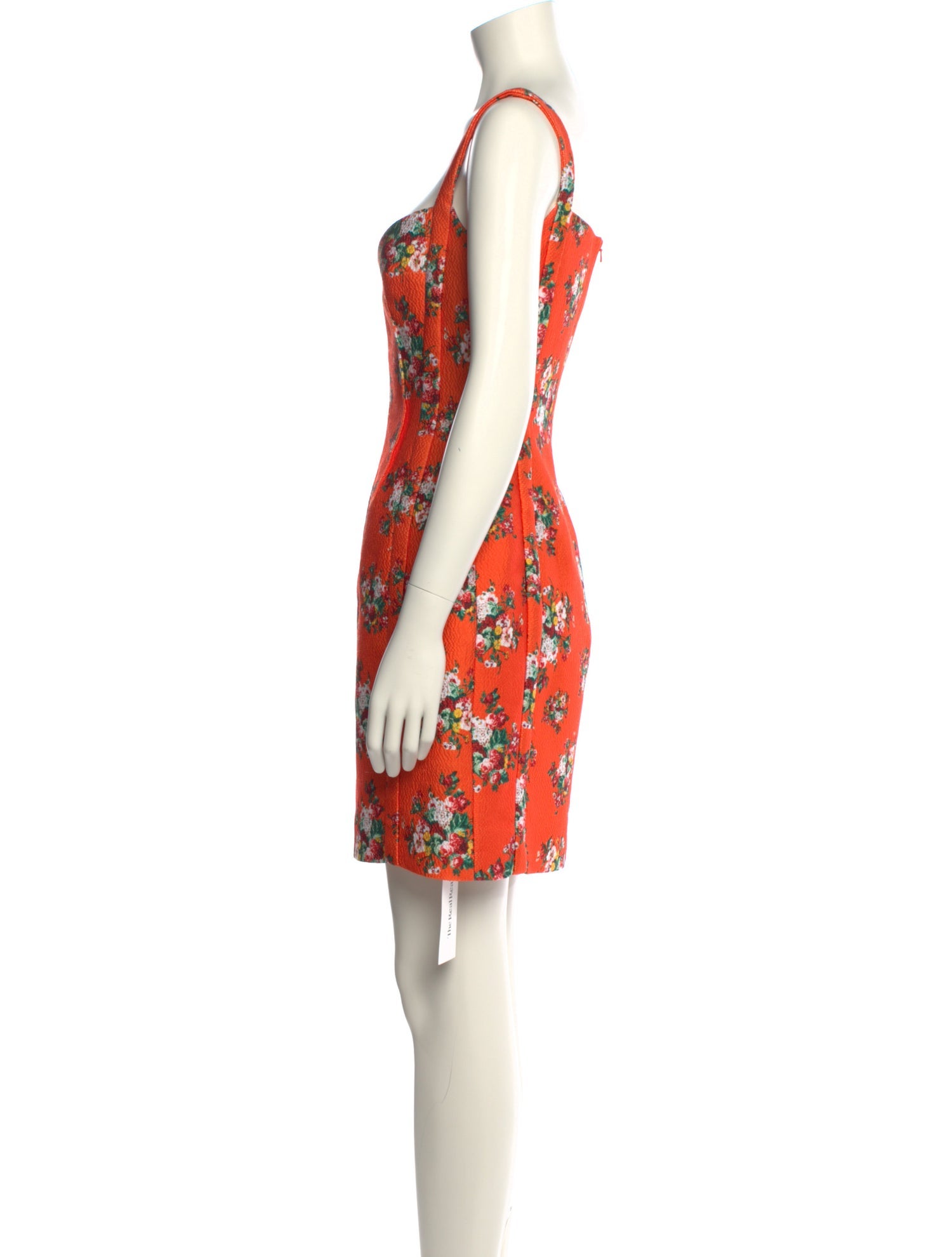 Emilia Wickstead Floral Print Mini Dress