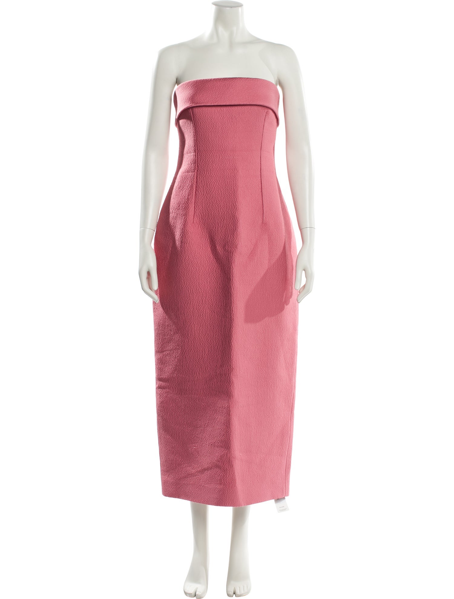 Emilia Wickstead Strapless Midi Length Dress