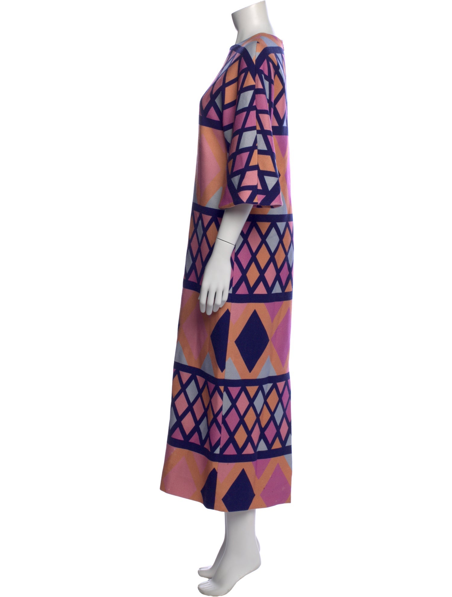 emilia wickstead purple dress Emilia Wickstead Printed Long Dress - Purple Dresses, Clothing - EMW25624