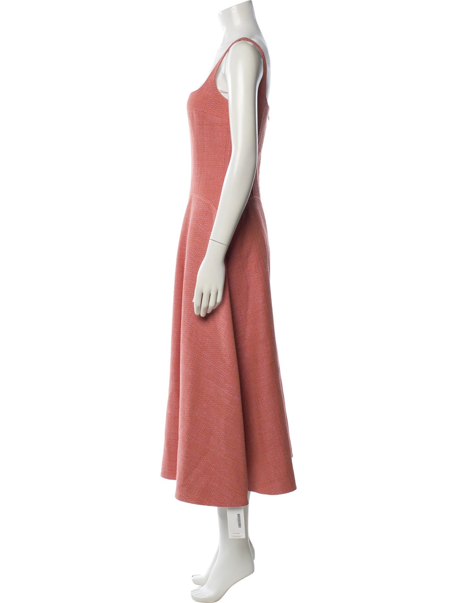 emilia wickstead pink gingham dress Emilia Wickstead Eris Gingham Denim Mini Dress In Baby Pink - 85% Off