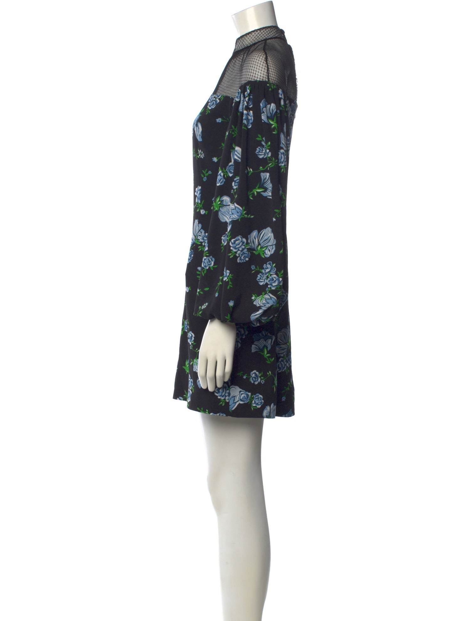 Emilia Wickstead Floral Print Mini Dress