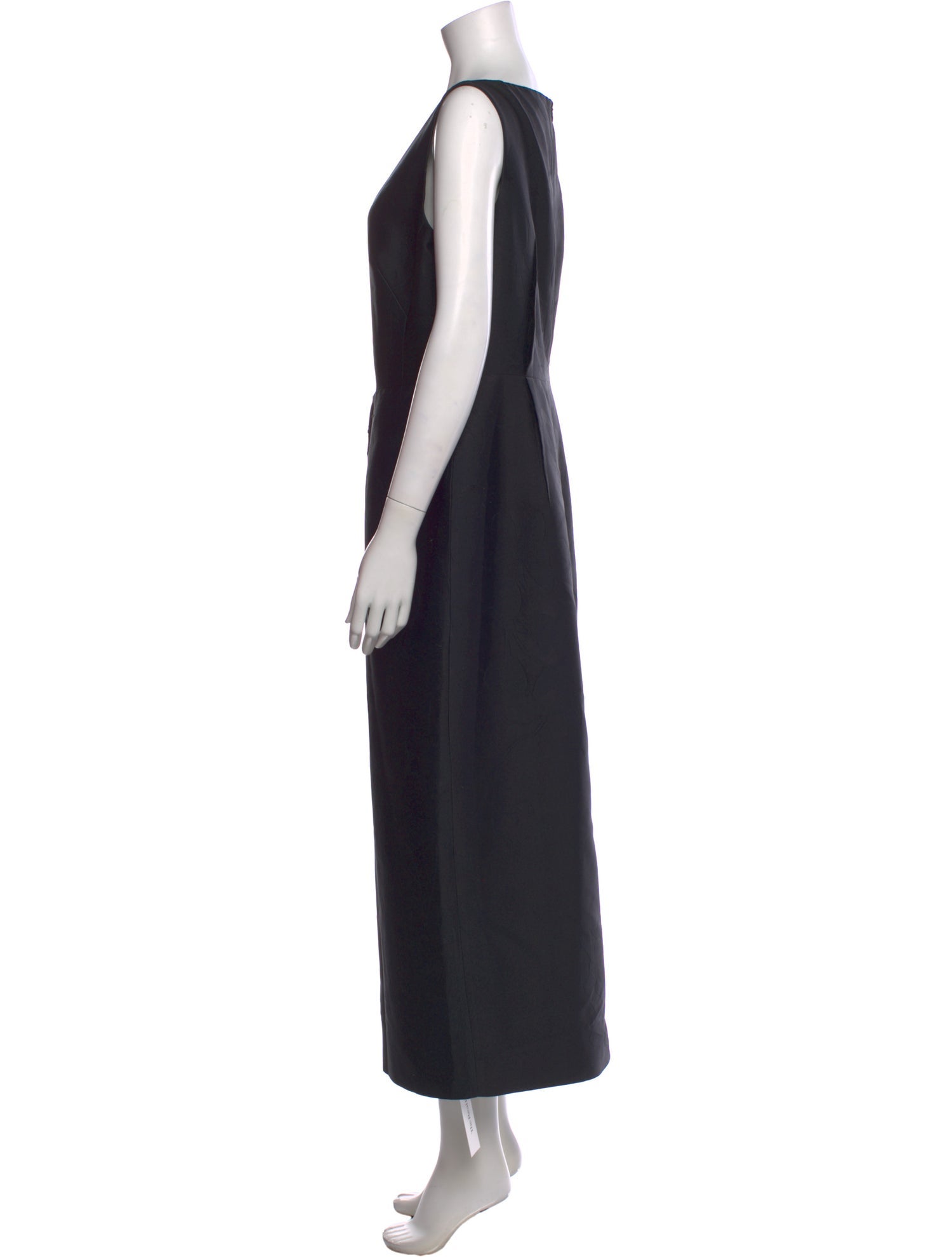 Emilia Wickstead V-Neck Long Dress