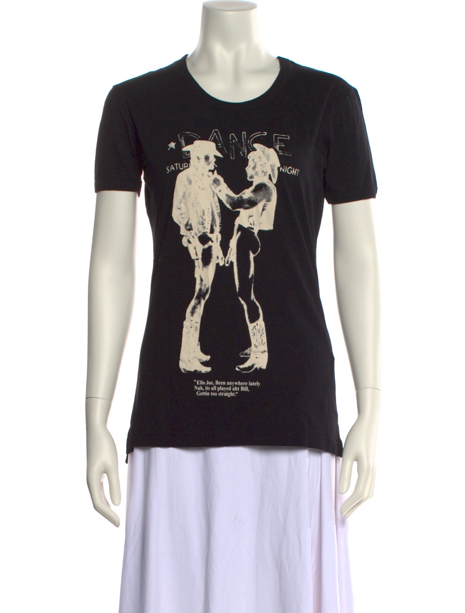 Worlds End Graphic Print Crew Neck T-Shirt