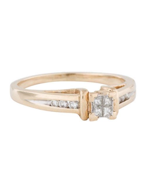 Engagement Ring 14K Diamond Engagement Ring yellow