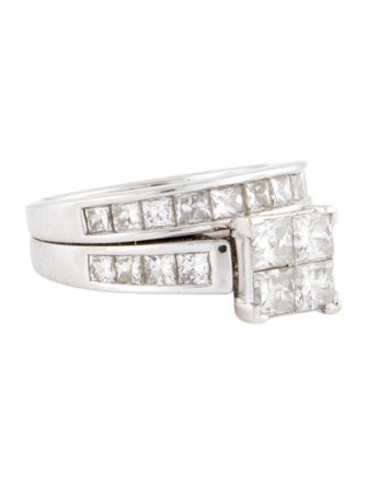 Engagement Ring 14K Diamond Wedding Set