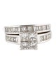 Engagement Ring 14K Diamond Wedding Set