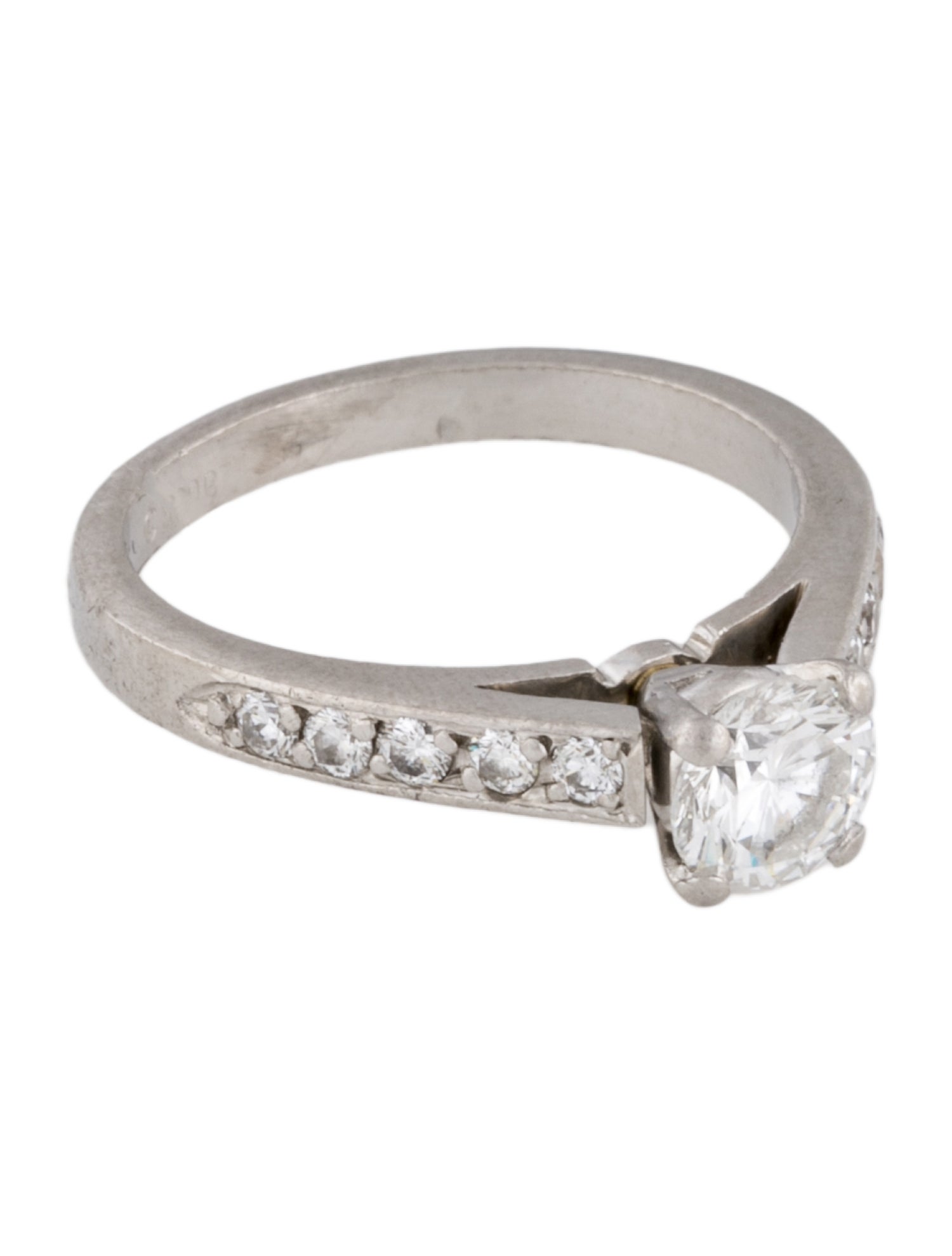 Engagement Ring Platinum Diamond Engagement Ring