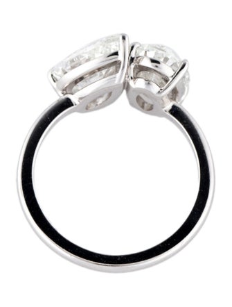 Engagement Ring 3.19ctw Lab-Grown Diamond Toi et Moi