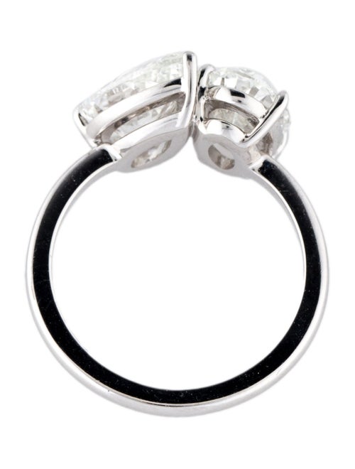 Engagement Ring 3.19ctw Lab-Grown Diamond Toi et Moi