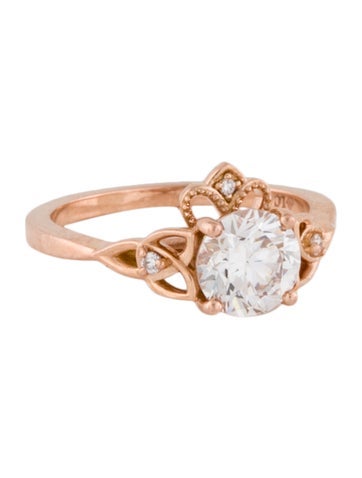 Engagement Ring 1.15ct Lab-Grown Diamond 5.25