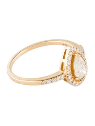 Engagement Ring 18K Diamond Engagement Ring