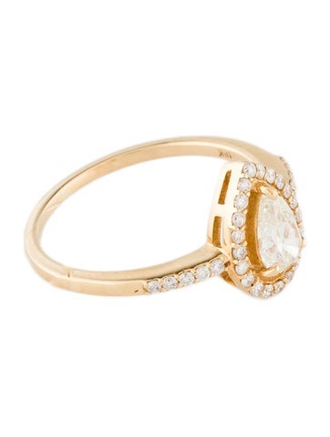 Engagement Ring 18K Diamond 7