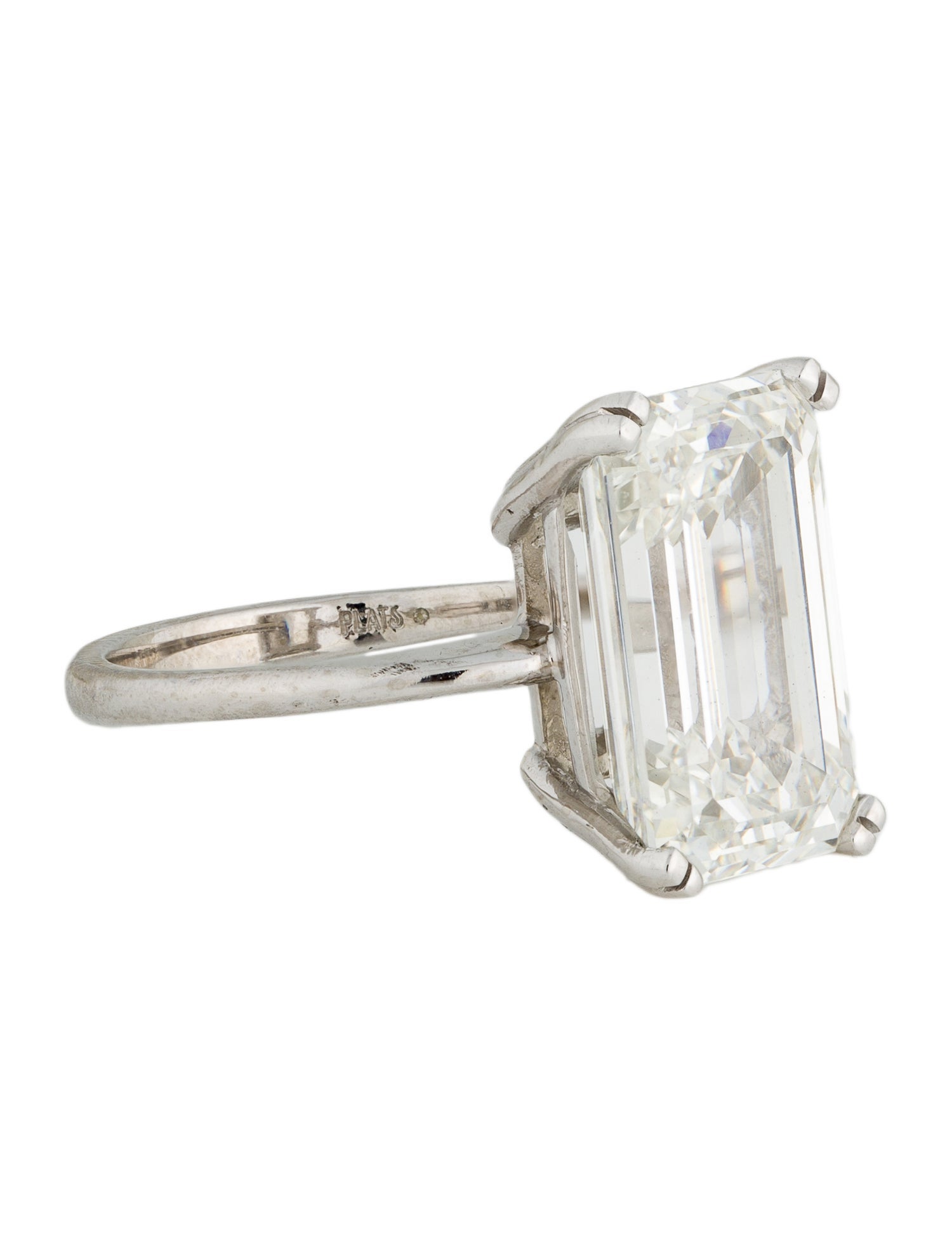 Engagement Ring Platinum 10.60ct Lab-Grown Diamond Engagement Ring