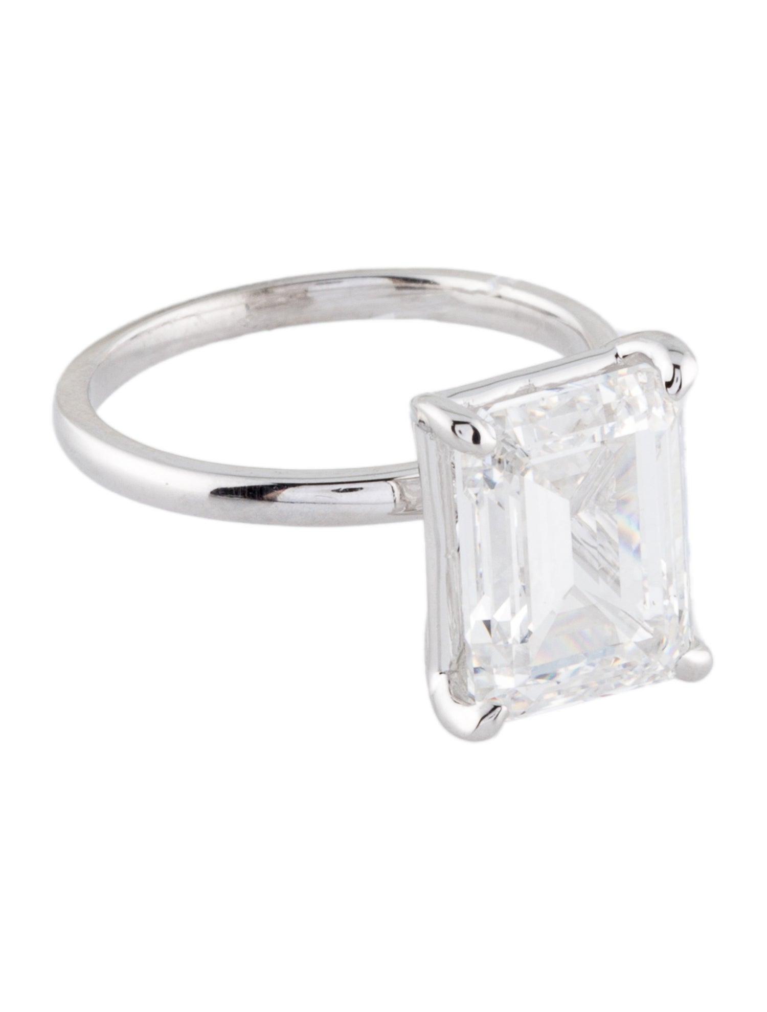 Engagement Ring 5.08ct Lab-Grown Diamond Engagement Ring