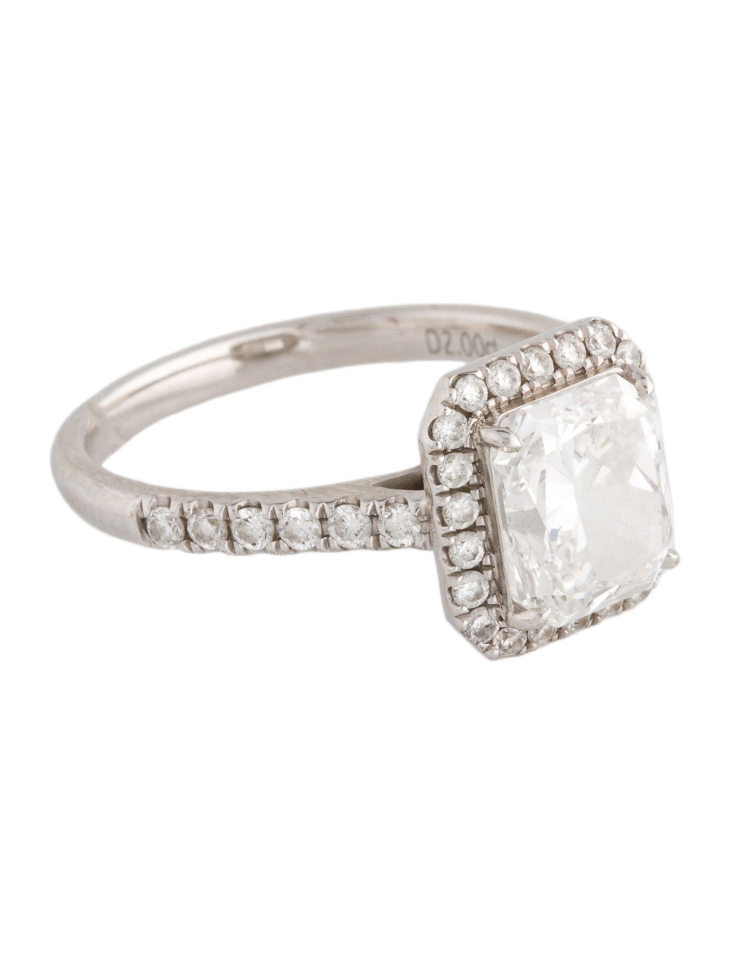 Engagement Ring 2.10ct Lab-Grown Diamond Engagement Ring