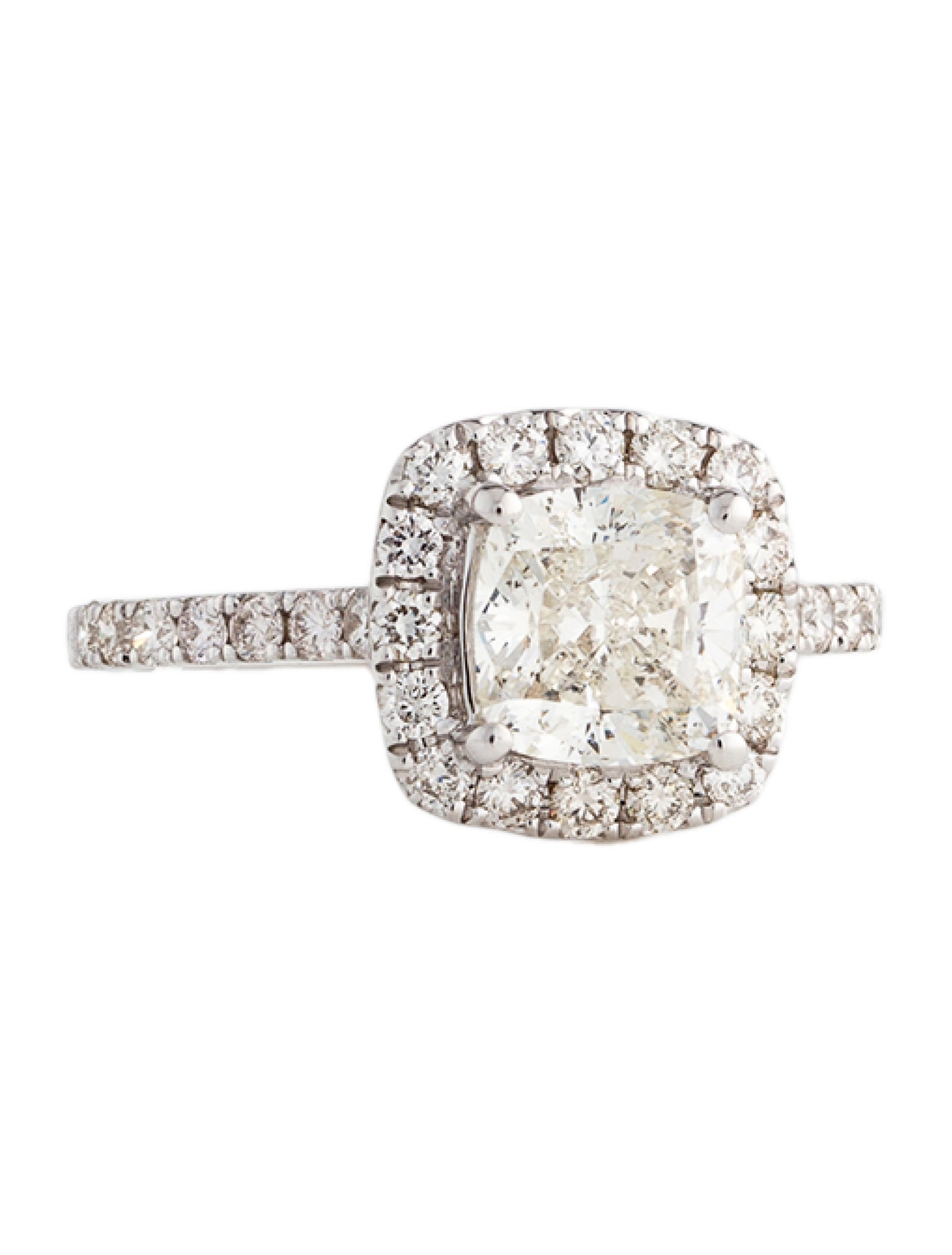 Engagement Ring 18K 2.52ctw Diamond Engagement Ring