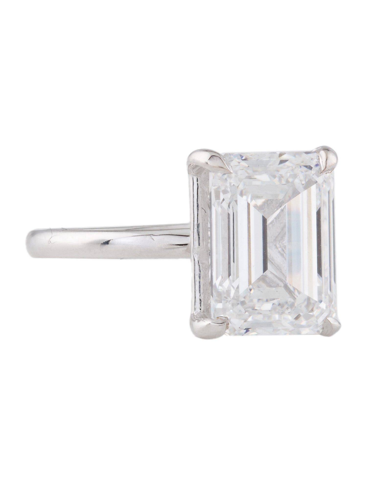 Engagement Ring 5.10ct Lab-Grown Diamond Solitaire Engagement Ring