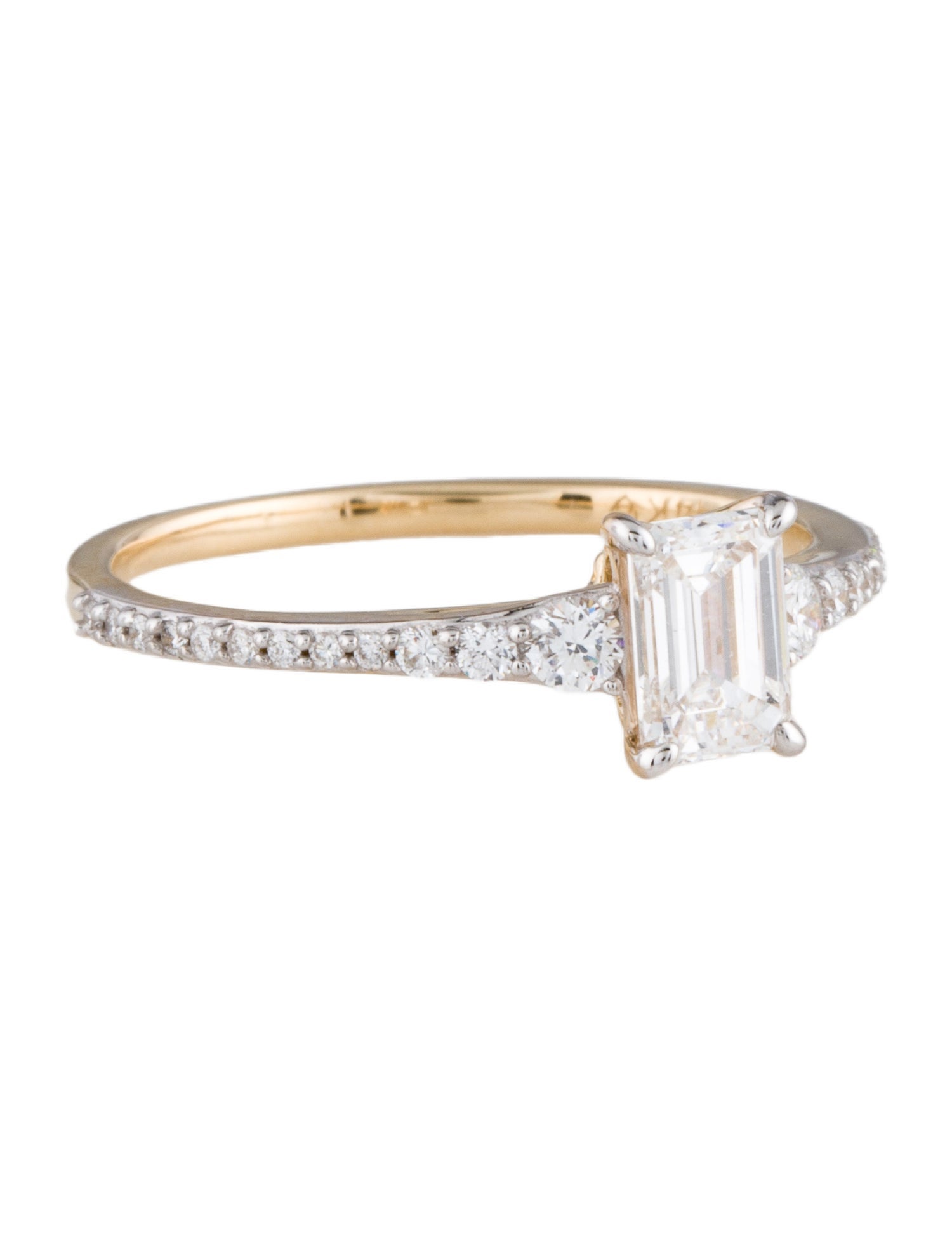 Engagement Ring 14K Lab-Grown Diamond Engagement Ring