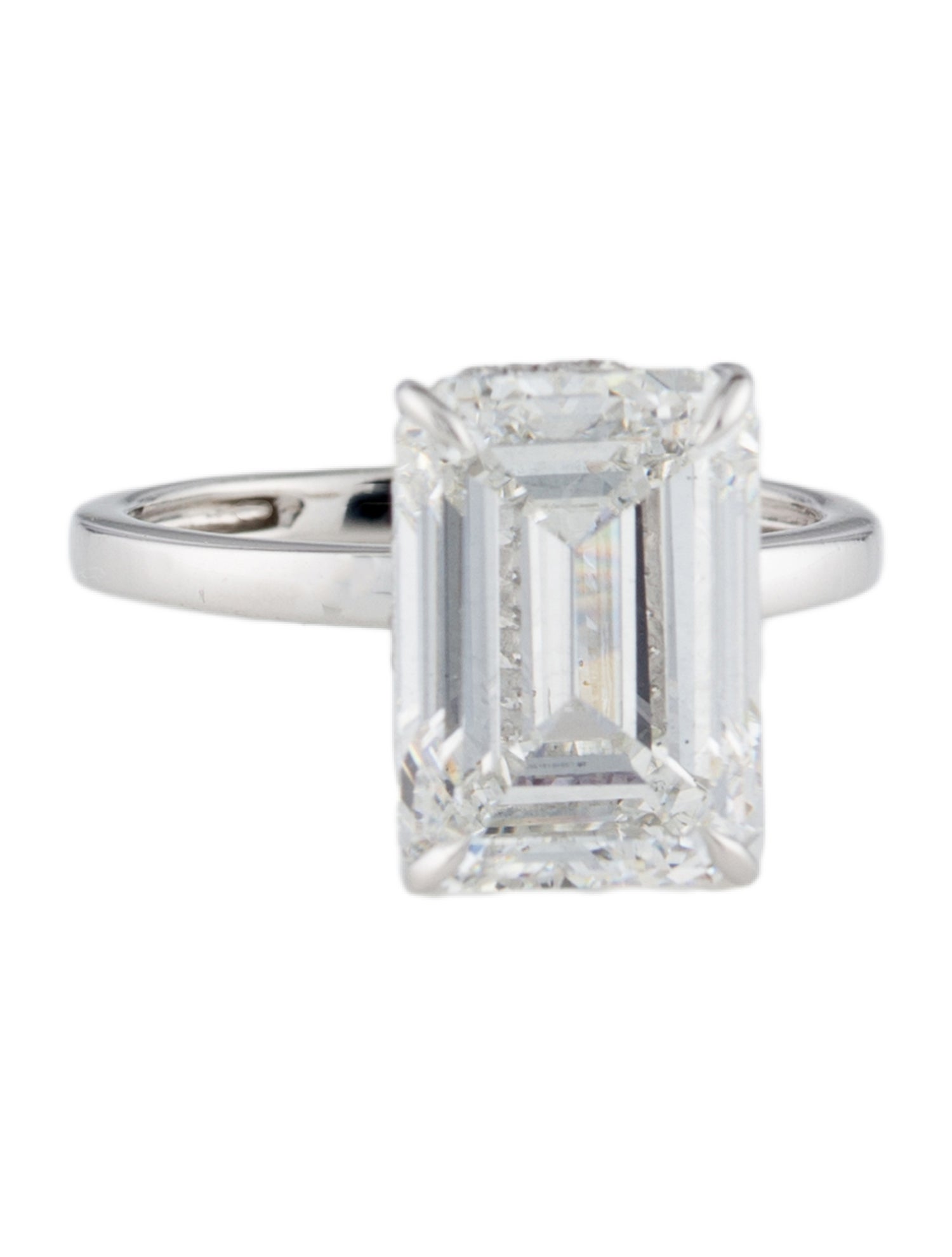 Engagement Ring 7.04ct Lab-Grown Diamond Hidden Halo Engagement Ring